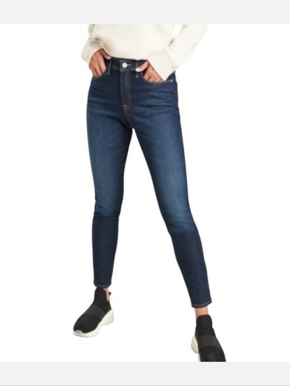 NWT Athleta Dark Blue Sculptek Ultra Skinny Midnight Jeans